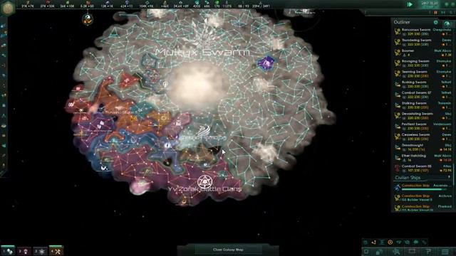 Let's Play Stellaris: Devouring Swarm #065 (Mold and Mildew) смотреть онлайн