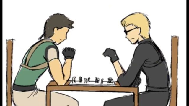 Chris y Wesker || Resident evil Comic random fandub español смотреть онлайн