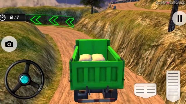 Offroad Cargo Transport Driving Simulator 19 - Offroad Truck Driver - Android GamePlay #2 смотреть онлайн