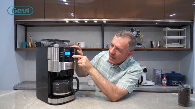How to use the program function of Gevi GECMA025A-U coffee machine смотреть онлайн