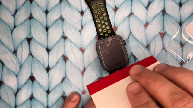Установка матовой гидрогелиевой Пленки на умные часы Apple Watch / Installing Matte Hydrogel Film смотреть онлайн