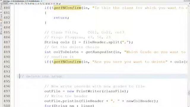 Java GradeBook App 07 смотреть онлайн