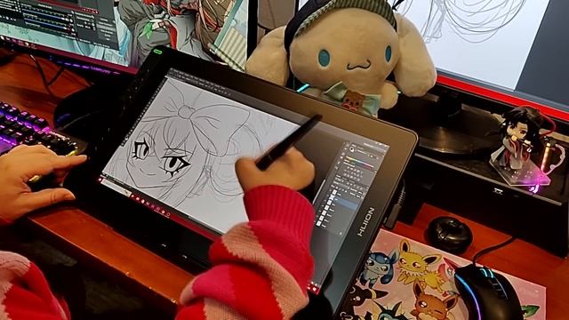 MEJORÉ MI DIBUJO? - Huion Kamvas 16 (2021) смотреть онлайн