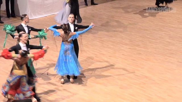 Alexander Pavlov - Mie Udesen DEN | Quickstep | WDSF World Open Standard | PODF 2018 смотреть онлайн