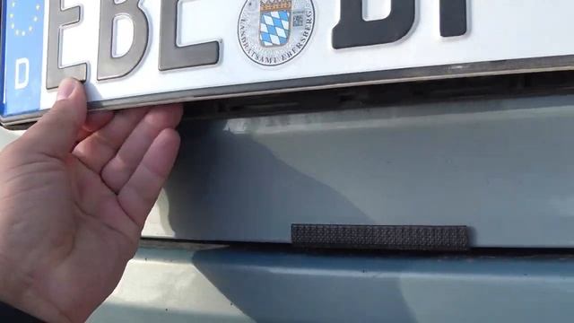 Замена номеров на машине в ГЕРМАНИИ смотреть онлайн