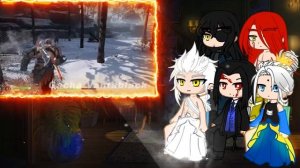 Gods React To "Kratos VS. Baldur" GOW |Record of Ragnarok| - Gacha Club React