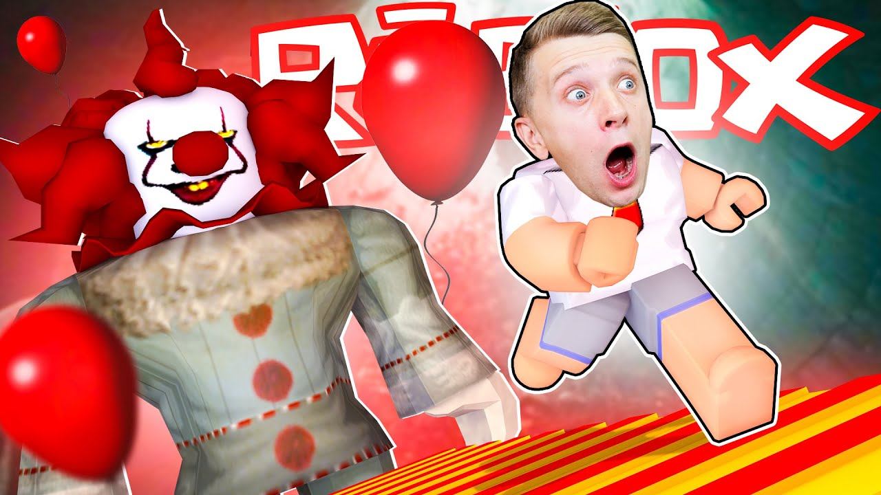 Ищу ЗЛОГО КЛОУНА Который РАБОТАЕТ в Цирке ROBLOX! смотреть онлайн