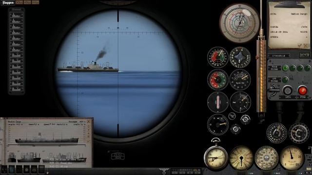 Silent Hunter 3 - 2nd Flotilla Career - Patrol 1 - Part 2 смотреть онлайн