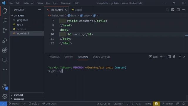 Git Basic Command | Git Tutorial | Tamil | Part 3 of 3 смотреть онлайн