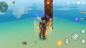 Гидро механизм и  драгоценный сундук, Отмель Яогуан / Ли Юэ / Геншин Импакт / Genshin Impact