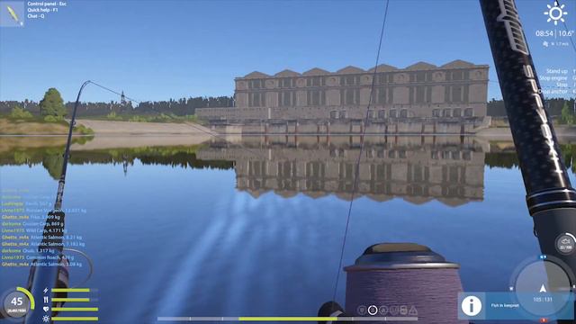 Russian Fishing 4 - RF4 | Atlantic Salmon | Volkhov River смотреть онлайн