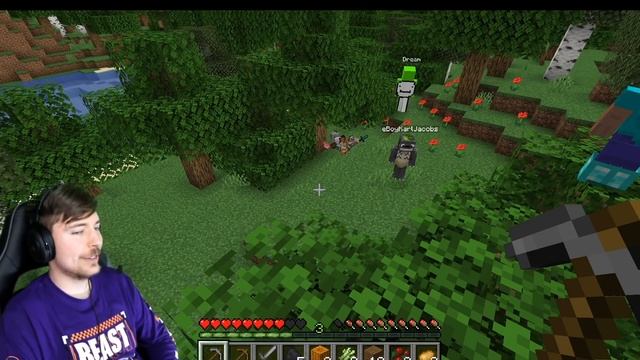 Dream - MrBeast Minecraft Manhunt Extra Scenes смотреть онлайн