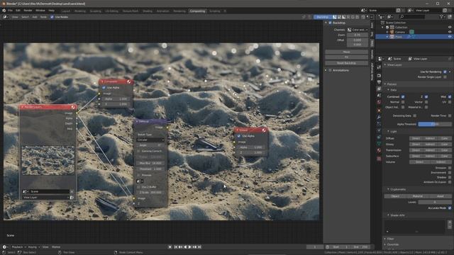 Substance To Blender: 03 - Compositing and Post Effects смотреть онлайн