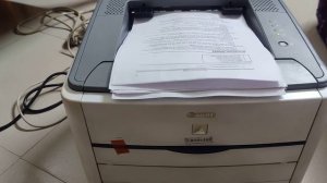 Canon LBP 3300 printing test