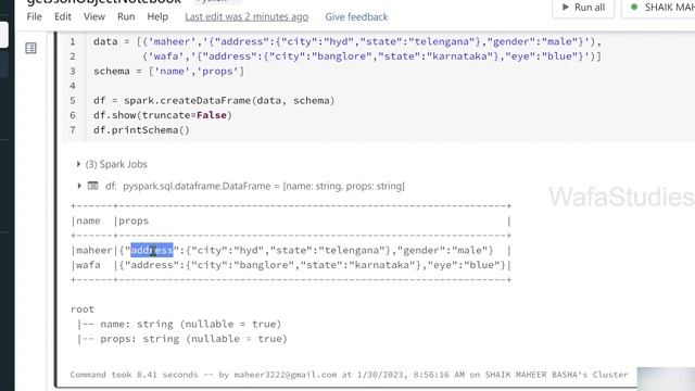 49. get_ json_object() function in PySpark | Azure Databricks #spark #pyspark #azuresynapse смотреть онлайн