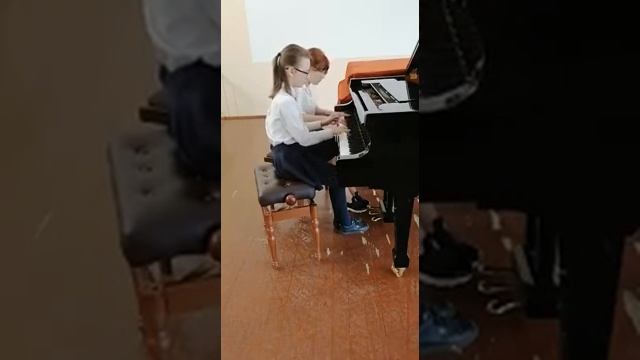 Алянова Марья,Чемоданова Стефания. Ансамбль , " Старинная полька ". смотреть онлайн