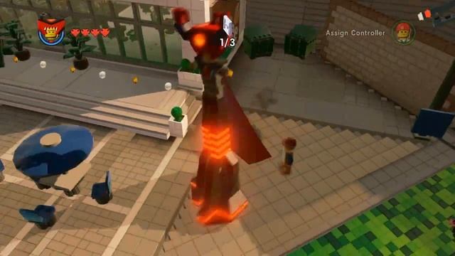 Bricksburg Hub All Collectibles (Cats,red Bricks,billboards,instructions) - The LEGO Movie Videogam