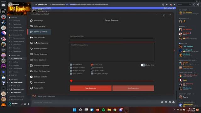 Raiding Mr Random's Discord Server смотреть онлайн