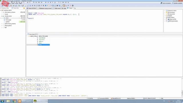 #011 howto learnning Query MySQL INSERT for begin смотреть онлайн