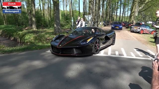 Ferrari LaFerrari Aperta - Powerslides & Brutal Accelerations! смотреть онлайн