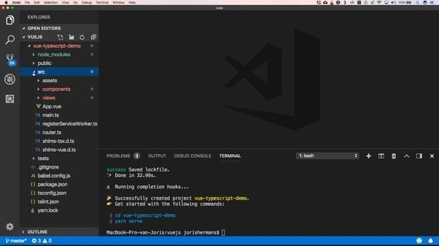 Typescript: vue creating app смотреть онлайн