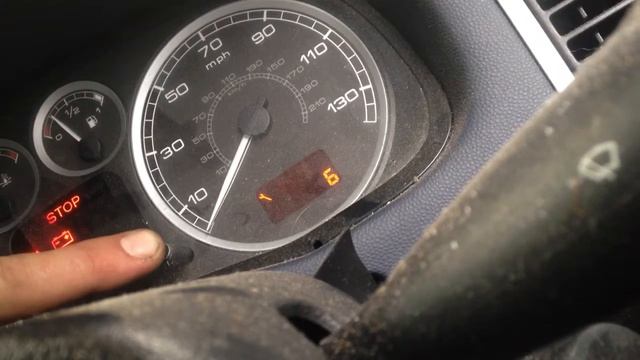 Peugeot 307 service light reset смотреть онлайн