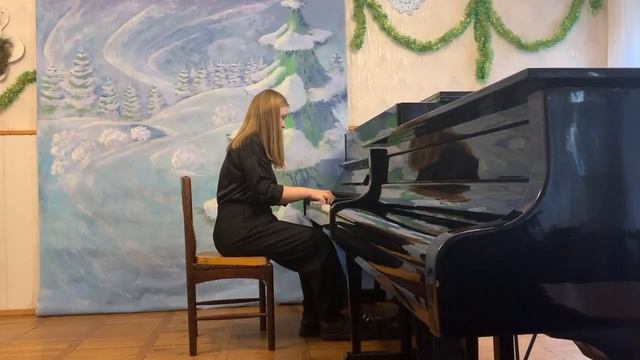 Маркевич Ксения, 16 лет, К.Лешгорн "Этюд ор. 66 №1", А.Бабаджанян "Экспромт" смотреть онлайн