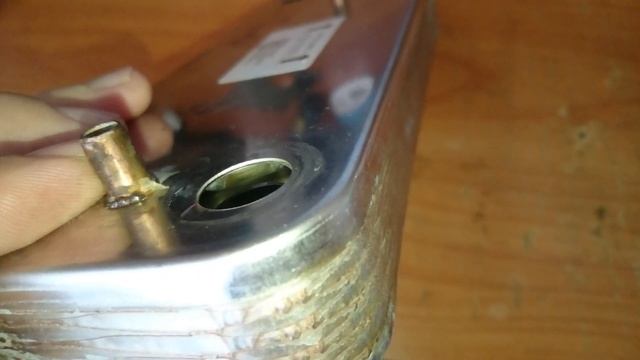 промыл вторичный теплообменник Protherm lynx 24 последствия