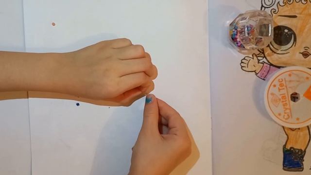 как сделать колечко из бисера смотреть онлайн