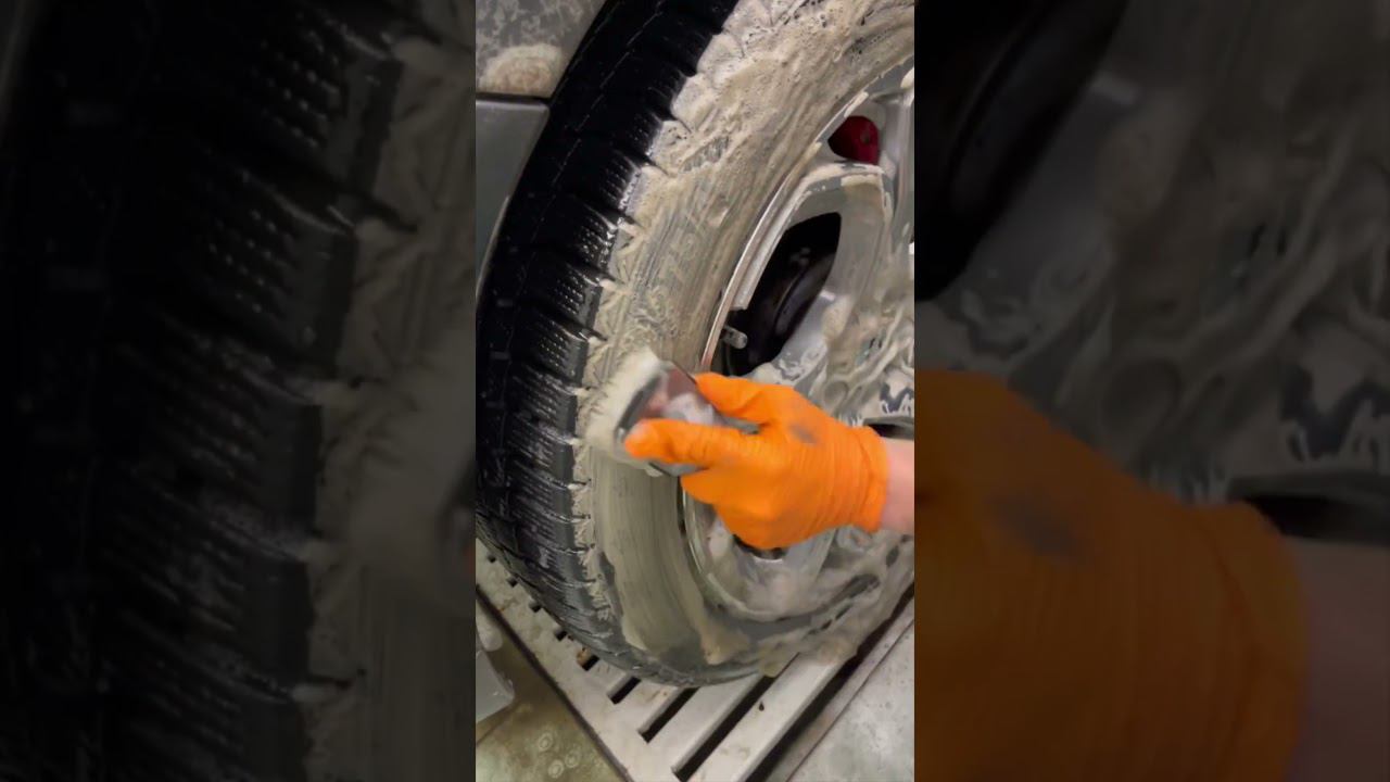 Что может Shine Systems Tire&Wheel Cleaner? #детейлинг #мойкамашин #уходзаавто #мойкаавто смотреть онлайн