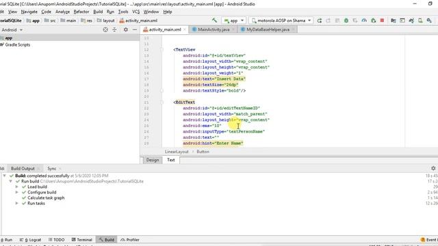 Tutorial 31: Update data from SQLite database in Android(Part-1) смотреть онлайн