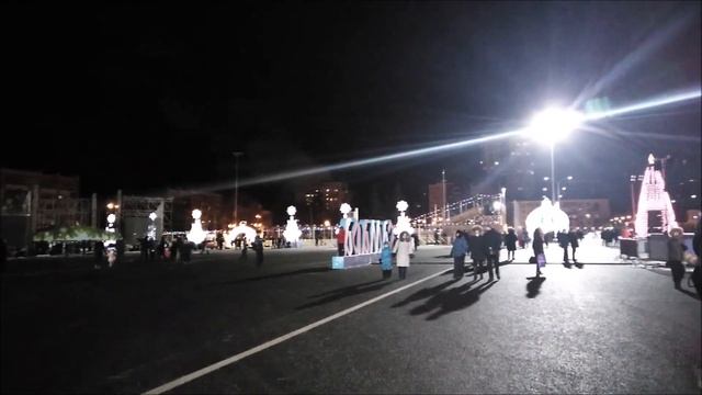 Самара/Площадь Куйбышева/Новый год 2020/RUSSIA-SAMARA. смотреть онлайн