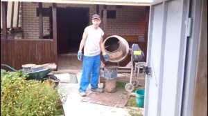 Бассейн из бетона своими руками часть 2