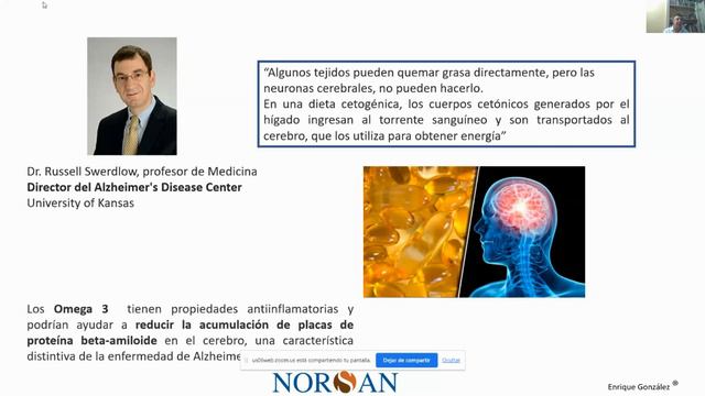 Potencial de los Omega-3 en la cognición y salud cerebral (Enrique González X NORSAN) смотреть онлайн