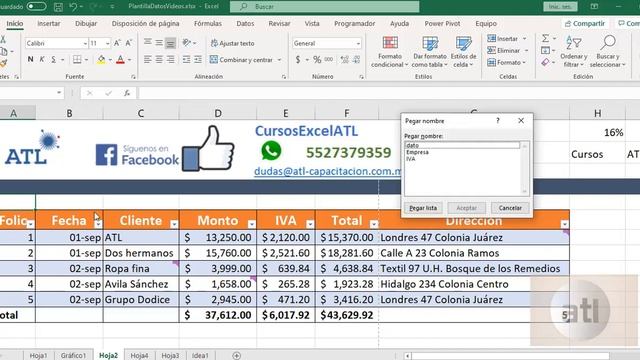 F3 (Teclas de acceso de Excel) смотреть онлайн