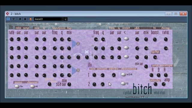 Bitch Cymbal Emulation by XOXOS смотреть онлайн