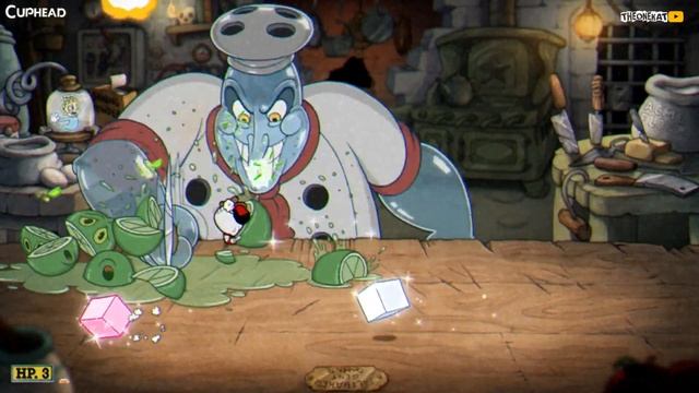 ФИНАЛ ИГРЫ ! ШЕФ-ПОВАР СОЛОНКИН ! ◉ Cuphead DLC #7 смотреть онлайн