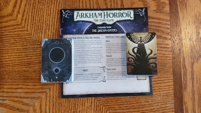 Arkham Horror LCG The Dream-Eaters Core set Unboxing смотреть онлайн