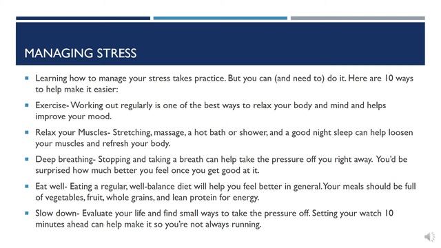 Ask A Nurse: Stress Management смотреть онлайн