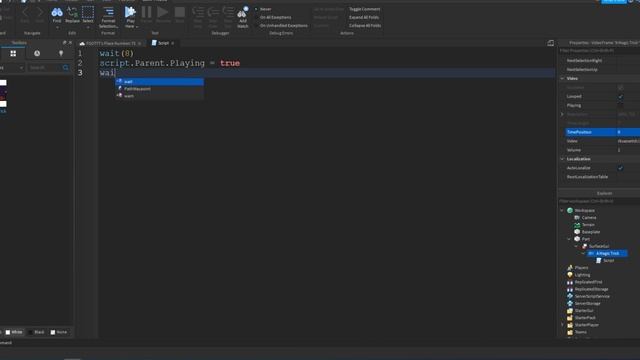 Как скриптовать видеоролики в Roblox Studio? #8| Roblox Studio Скриптинг | смотреть онлайн