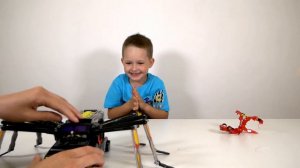 Гигантский ТРАНСФОРМЕР ПАУК СКРИЧЕР МЕКАРД (Mecard Aractula) и Феникс - РАСПАКОВКА