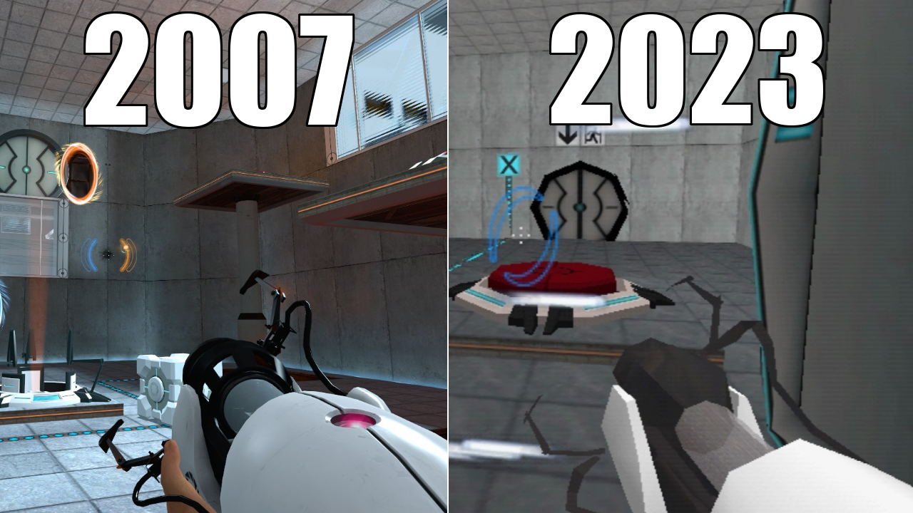 Эволюция серии игр Portal [2007-2023] смотреть онлайн