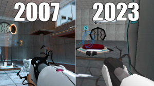 Эволюция серии игр Portal [2007-2023]