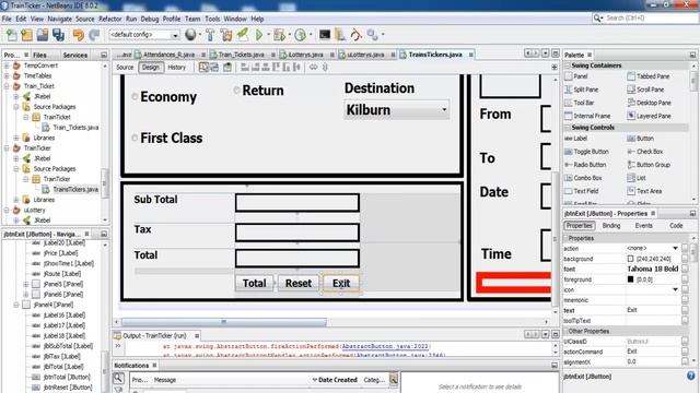 How to Create Train Ticketing System in Java NetBeans смотреть онлайн