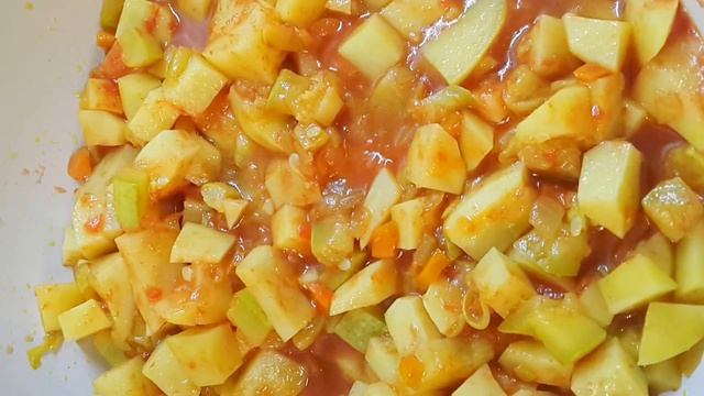 Вкуснейшее вегетарианское, веганское овощное рагу!