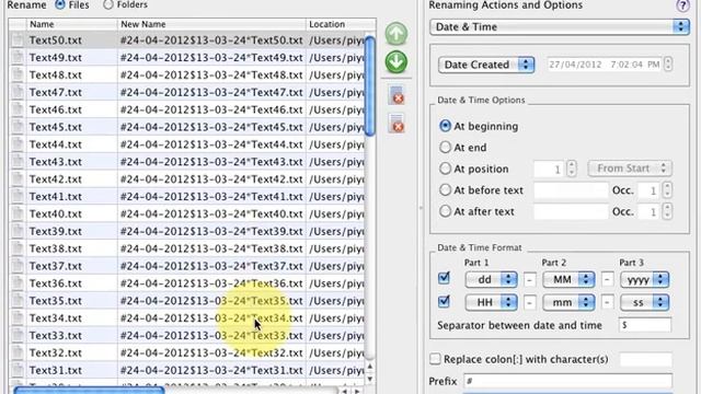 File Renamer for Mac - How to add system date attributes in file names смотреть онлайн