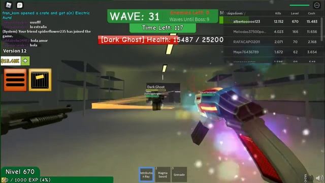 Roblox Zombie Attack Todos los Jefes Hasta la oleada 51 | Roblox Games смотреть онлайн