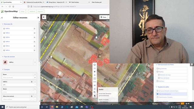 Delimitando área de condomínios residenciais no openstreetmap смотреть онлайн
