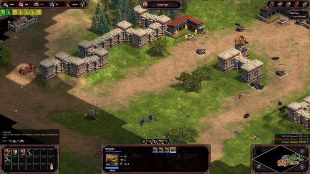 Age Of Empires Definitive Edition - THE BATTLE OF PHARSALUS (Hardest) смотреть онлайн