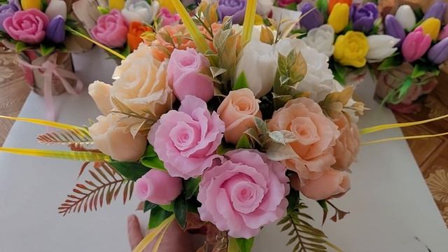 МОРЕ КРАСОТЫ МОРЕ ПОЗИТИВА МОРЕ РАДОСТИ . БУКЕТЫ ИЗ МЫЛА НА ЗАКАЗ . смотреть онлайн